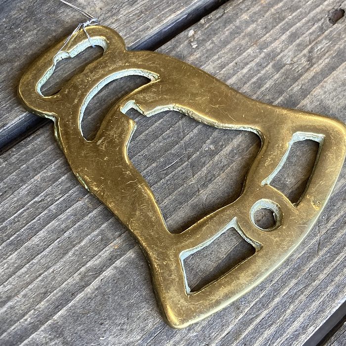 106251 ヴィンテージ　真鍮製　ベル型　 MADE IN ENGLAND