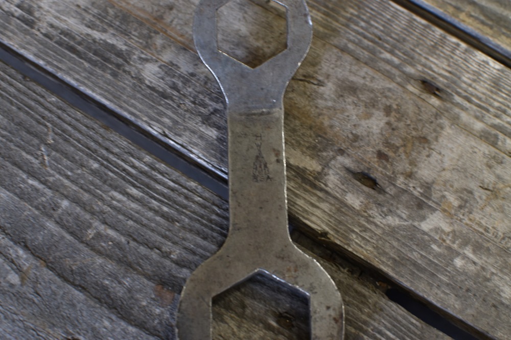 107020 UK ヴィンテージ　BSA 両口メガネレンチ　ツール　英国 MADE IN ENGLAND