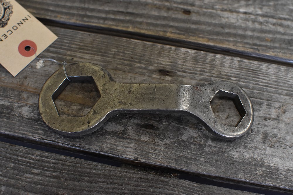 107020 UK ヴィンテージ　BSA 両口メガネレンチ　ツール　英国 MADE IN ENGLAND