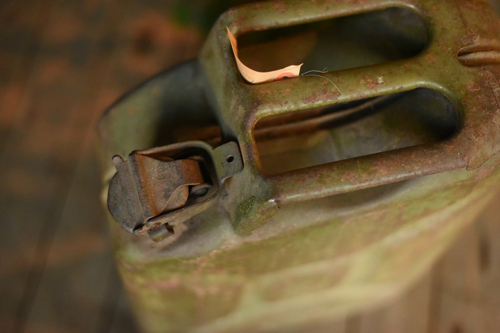 279 ヴィンテージ　ガソリン携行缶　 英国製　MADE IN ENGLAND