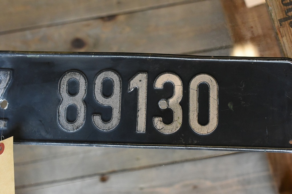 103961 UK ヴィンテージ 英国 ナンバープレート アルミ製