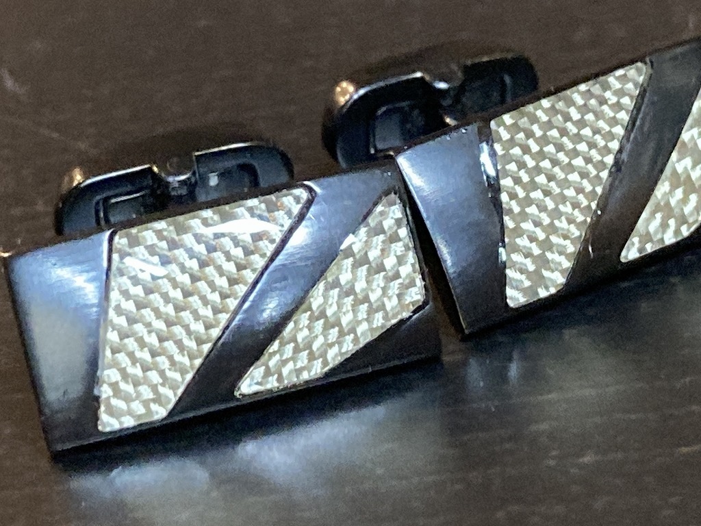 107431 カフスボタン カフリンクス スウィヴル式