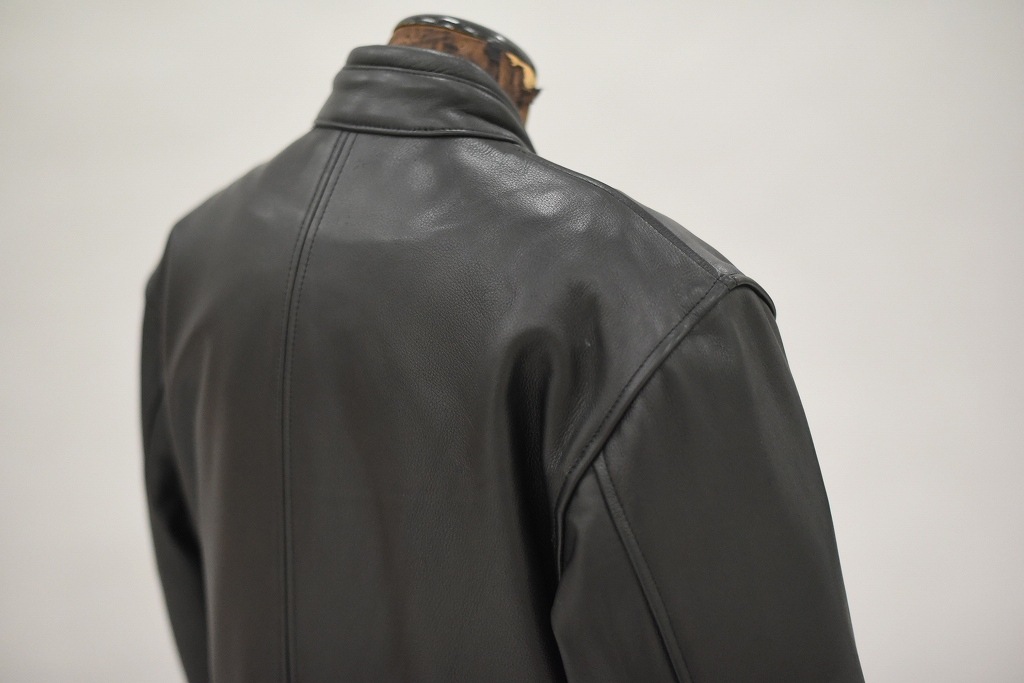 英国 「GOLDTOP」 「The '74 Scuftuf Jacket」 レザージャケット COLOR：BLACK　　送料無料