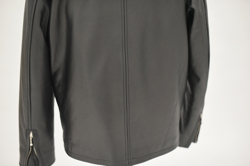 英国 「GOLDTOP」 「The '74 Scuftuf Jacket」 レザージャケット COLOR：BLACK　　送料無料
