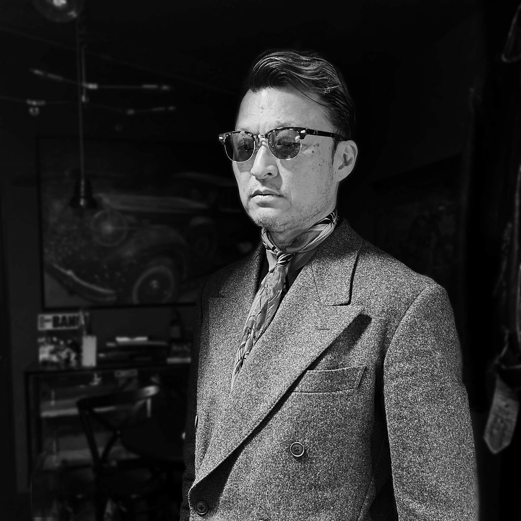 RFH-DG フリップサングラス 「RAWGUN」 ハーフリム DEMI/GREEN  INNOCENT Original Products