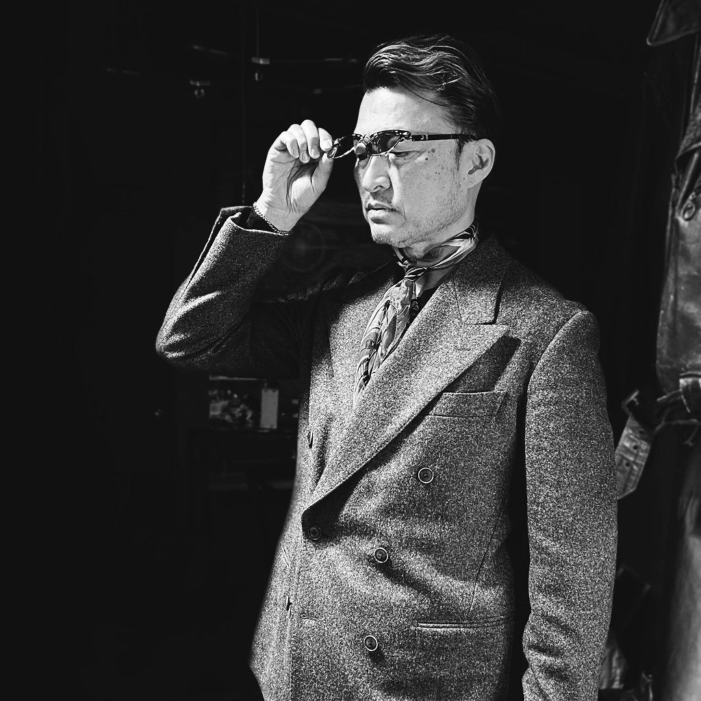 RFH-DG フリップサングラス 「RAWGUN」 ハーフリム DEMI/GREEN  INNOCENT Original Products