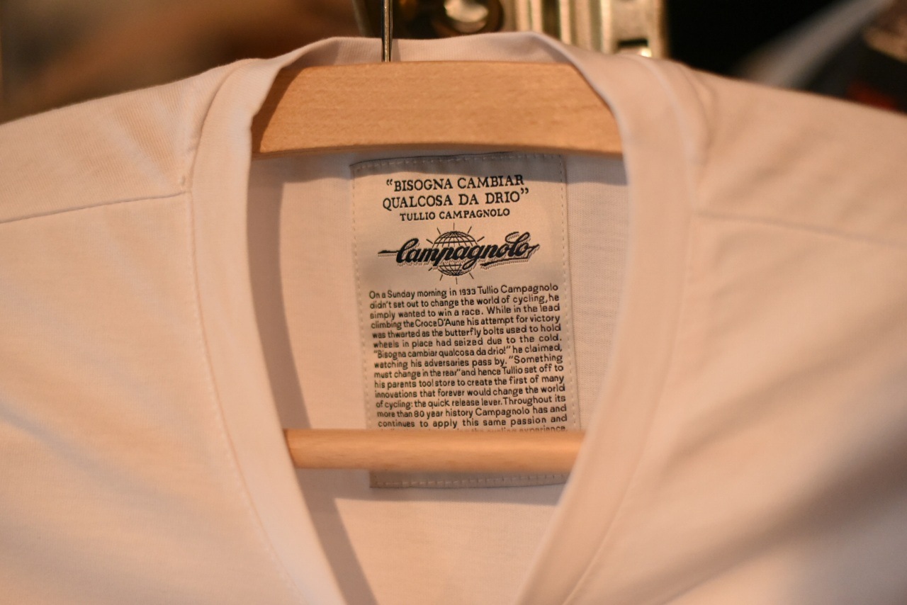 ネイビー M 国内未発売　カンパニョーロ  クラシック Ｔシャツ　CAMPAGNOLO