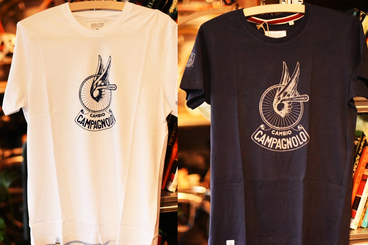 ネイビー M 国内未発売　カンパニョーロ  クラシック Ｔシャツ　CAMPAGNOLO