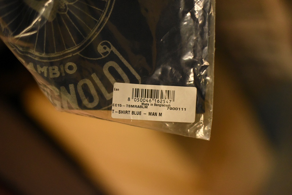 ネイビー M 国内未発売　カンパニョーロ  クラシック Ｔシャツ　CAMPAGNOLO