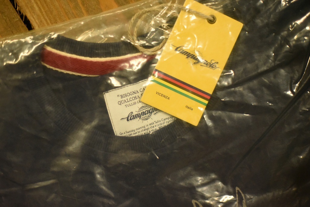 ネイビー M 国内未発売　カンパニョーロ  クラシック Ｔシャツ　CAMPAGNOLO