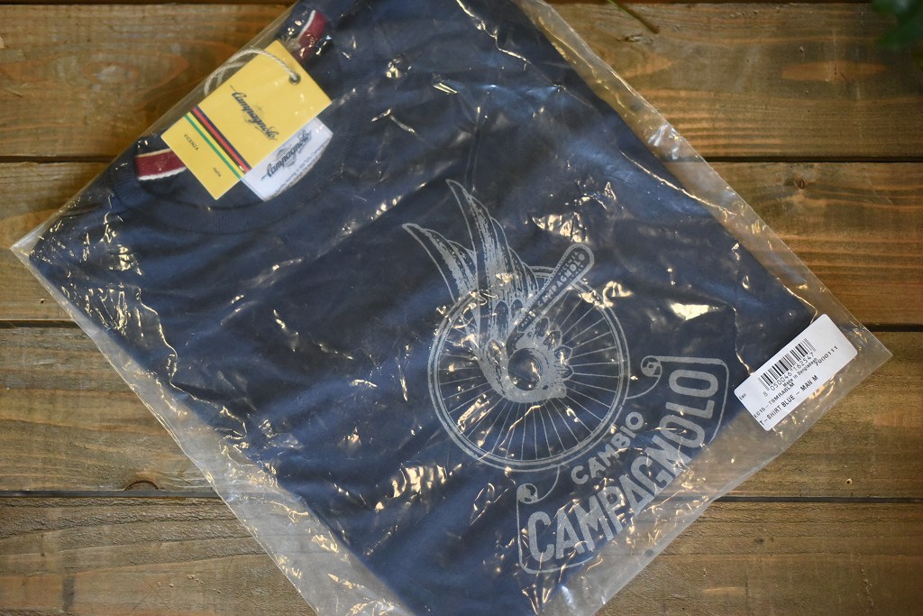 ネイビー M 国内未発売　カンパニョーロ  クラシック Ｔシャツ　CAMPAGNOLO