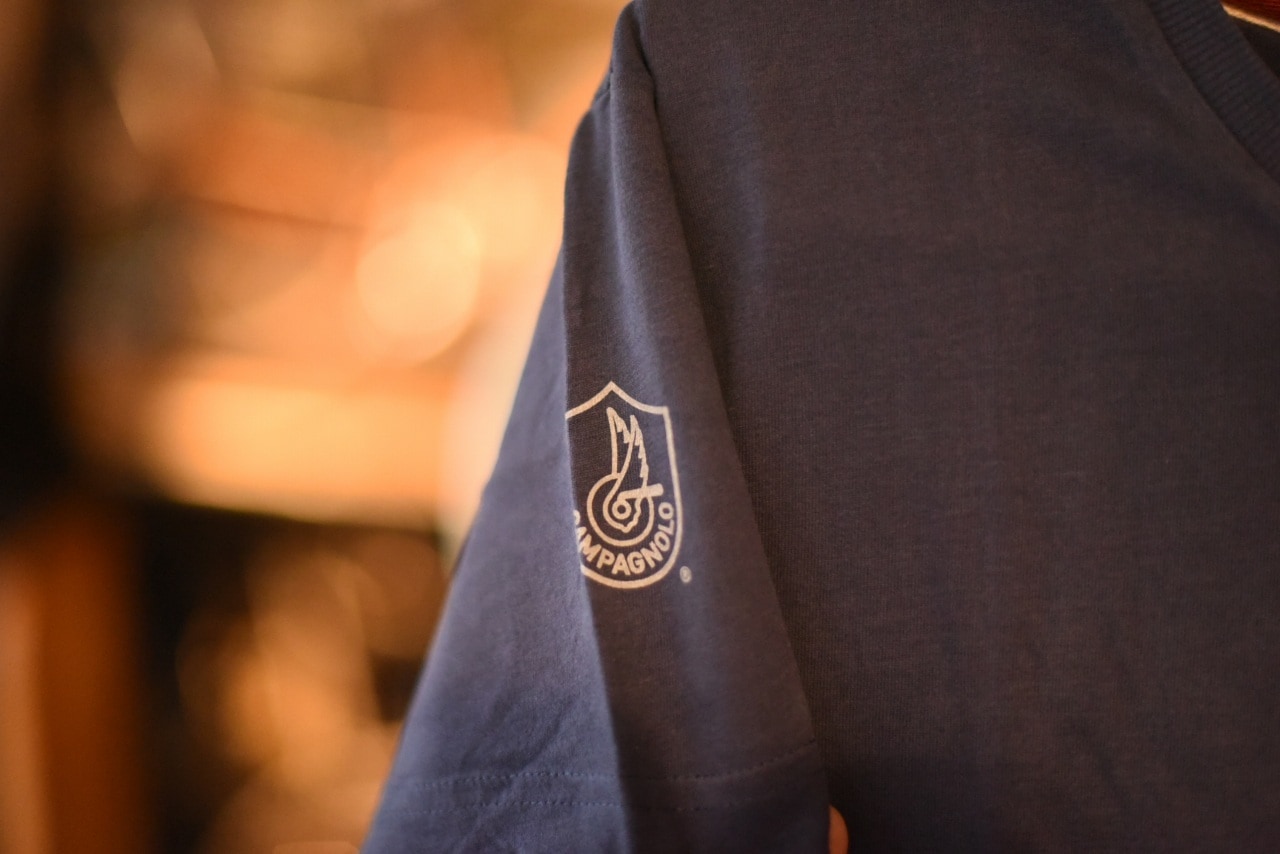 ネイビー M 国内未発売　カンパニョーロ  クラシック Ｔシャツ　CAMPAGNOLO