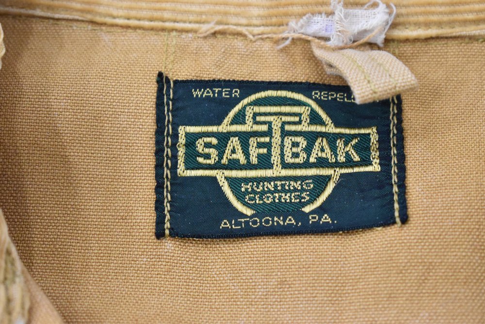 109180 ヴィンテージ 60s-70s「SAFTBAK」ハンティング ジャケット