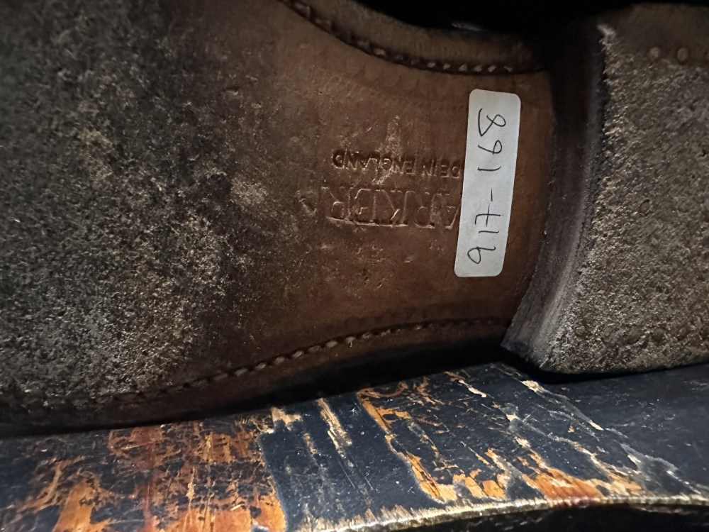 109844 「BARKer」 ストレートチップ SIZE 6 1/2