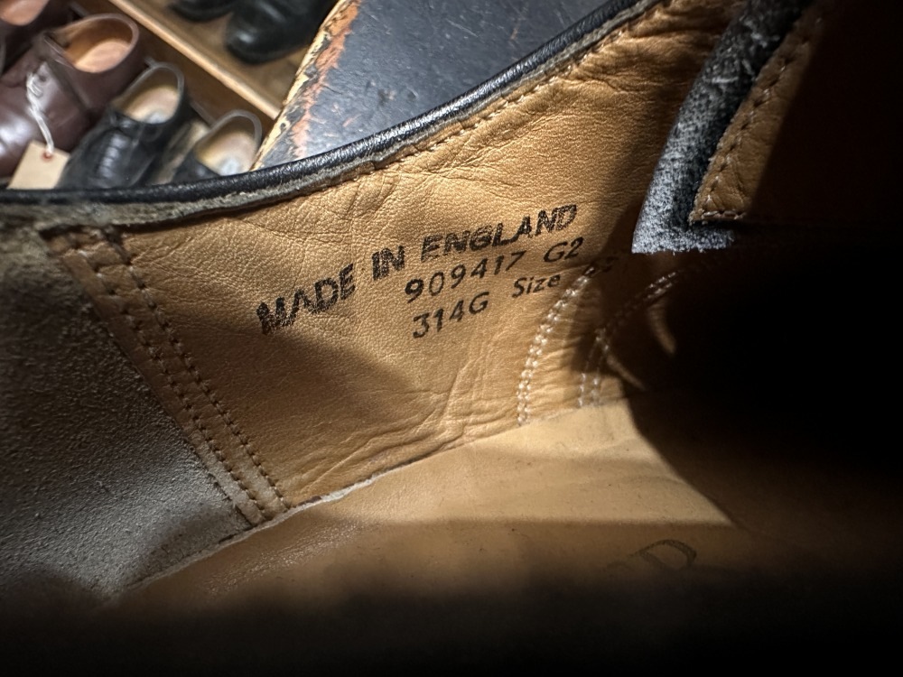 109844 「BARKer」 ストレートチップ SIZE 6 1/2
