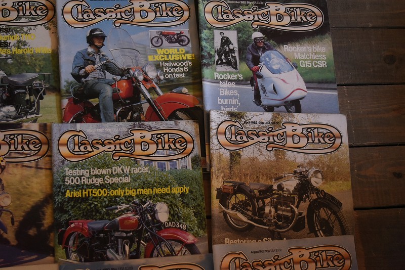 B0900 「Classic Bike」 クラシックバイク　12冊セット　ヴィンテージ　モーターサイクル誌　古本　雑誌
