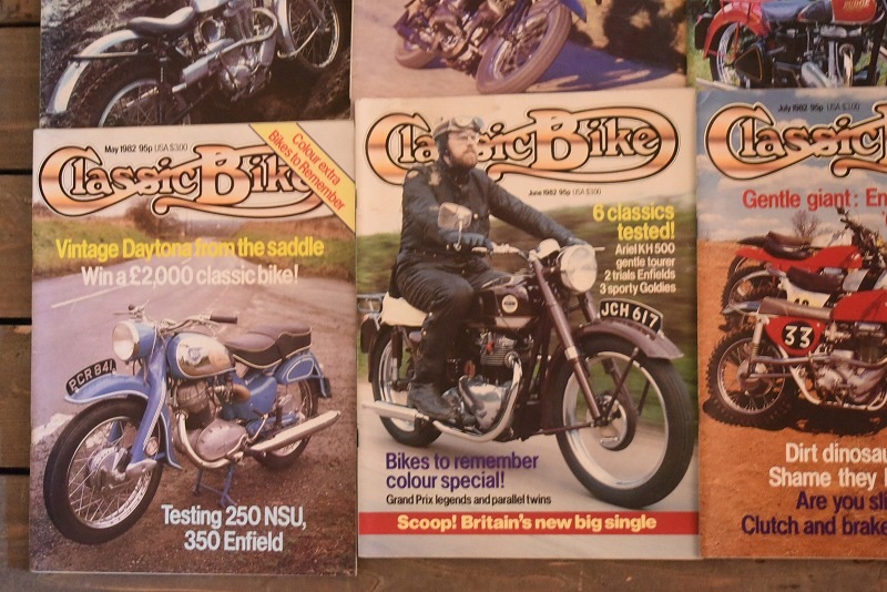B0900 「Classic Bike」 クラシックバイク　12冊セット　ヴィンテージ　モーターサイクル誌　古本　雑誌