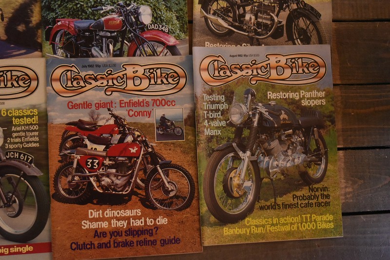 B0900 「Classic Bike」 クラシックバイク　12冊セット　ヴィンテージ　モーターサイクル誌　古本　雑誌