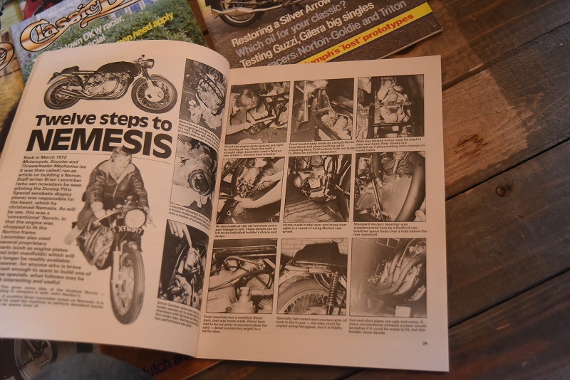 B0900 「Classic Bike」 クラシックバイク　12冊セット　ヴィンテージ　モーターサイクル誌　古本　雑誌