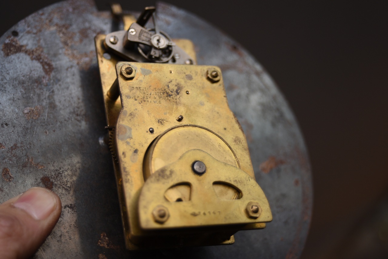 101827 ヴィンテージ　英国時計　SMITHS（スミス）船舶掛け時計 101827