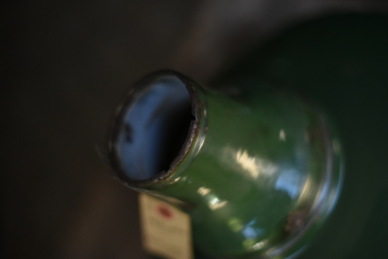 102021 UK ヴィンテージ　エナメル　ランプシェード　ホウロウ