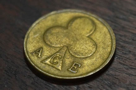 107148  エースカフェ　トークン　コイン　エースコイン　ACE COIN　ブラス 真鍮 Ace Cafe London　バイク CafeRacer Rockers ロッカーズ カフェレーサー 英国