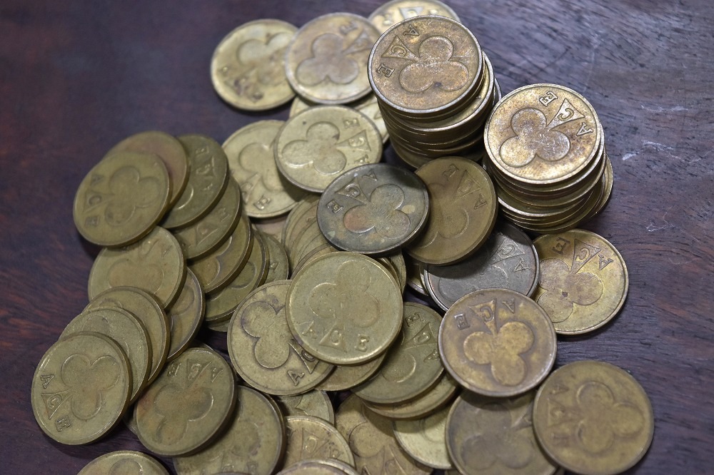 107148  エースカフェ　トークン　コイン　エースコイン　ACE COIN　ブラス 真鍮 Ace Cafe London　バイク CafeRacer Rockers ロッカーズ カフェレーサー 英国