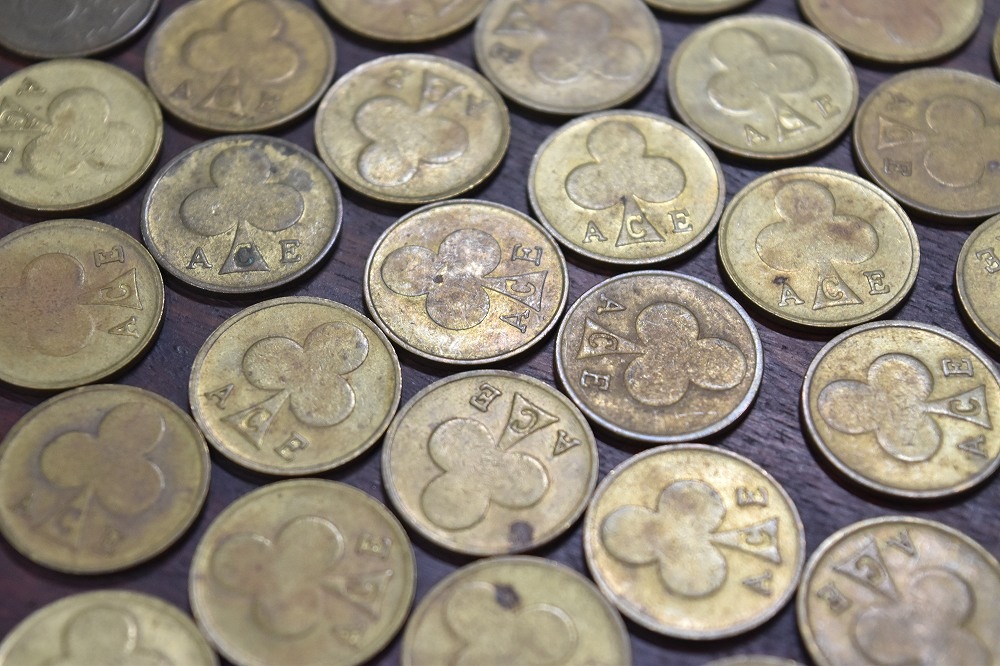 107148  エースカフェ　トークン　コイン　エースコイン　ACE COIN　ブラス 真鍮 Ace Cafe London　バイク CafeRacer Rockers ロッカーズ カフェレーサー 英国