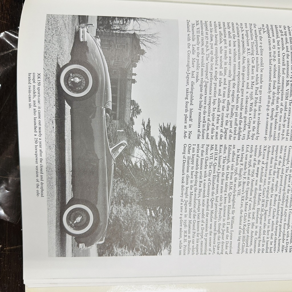 B4616「JAGUAR BY LORD MONTAGU OF BEAULIEU」ジャガー ジャグァー クラシックカー