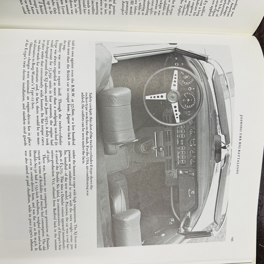 B4616「JAGUAR BY LORD MONTAGU OF BEAULIEU」ジャガー ジャグァー クラシックカー