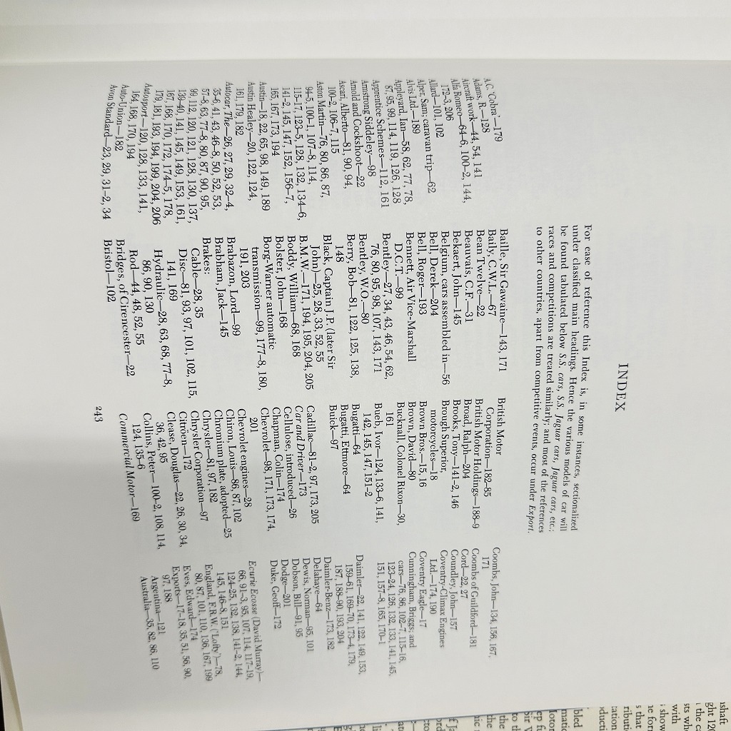 B4616「JAGUAR BY LORD MONTAGU OF BEAULIEU」ジャガー ジャグァー クラシックカー