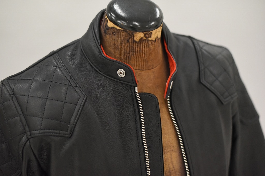 英国 「GOLDTOP」 「The '76 Cafe Racer Jacket」 レザージャケット COLOR:BLACK 送料無料