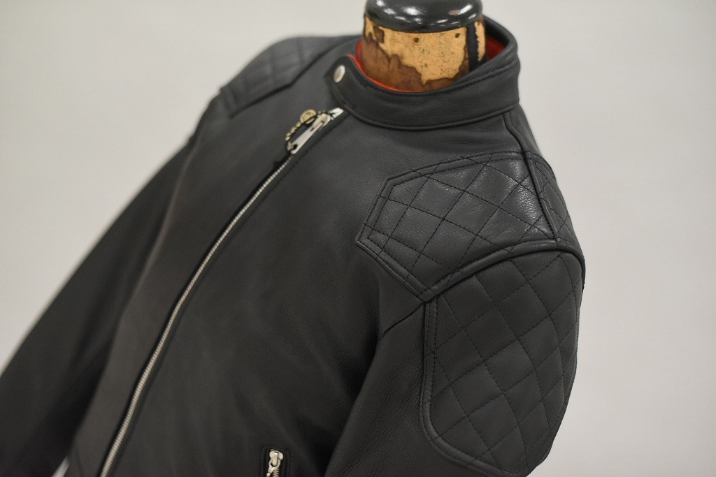 英国 「GOLDTOP」 「The '76 Cafe Racer Jacket」 レザージャケット COLOR:BLACK 送料無料