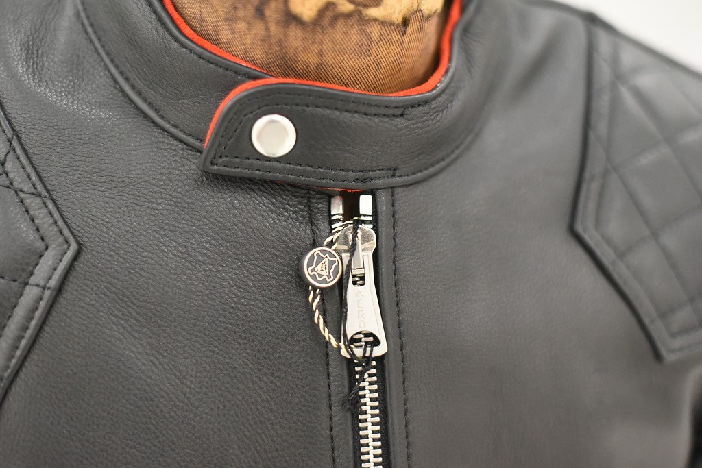 英国 「GOLDTOP」 「The '76 Cafe Racer Jacket」 レザージャケット COLOR:BLACK 送料無料