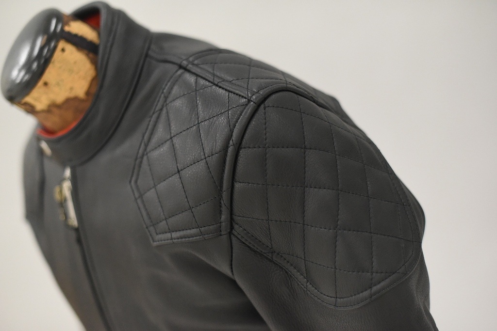 英国 「GOLDTOP」 「The '76 Cafe Racer Jacket」 レザージャケット COLOR:BLACK 送料無料
