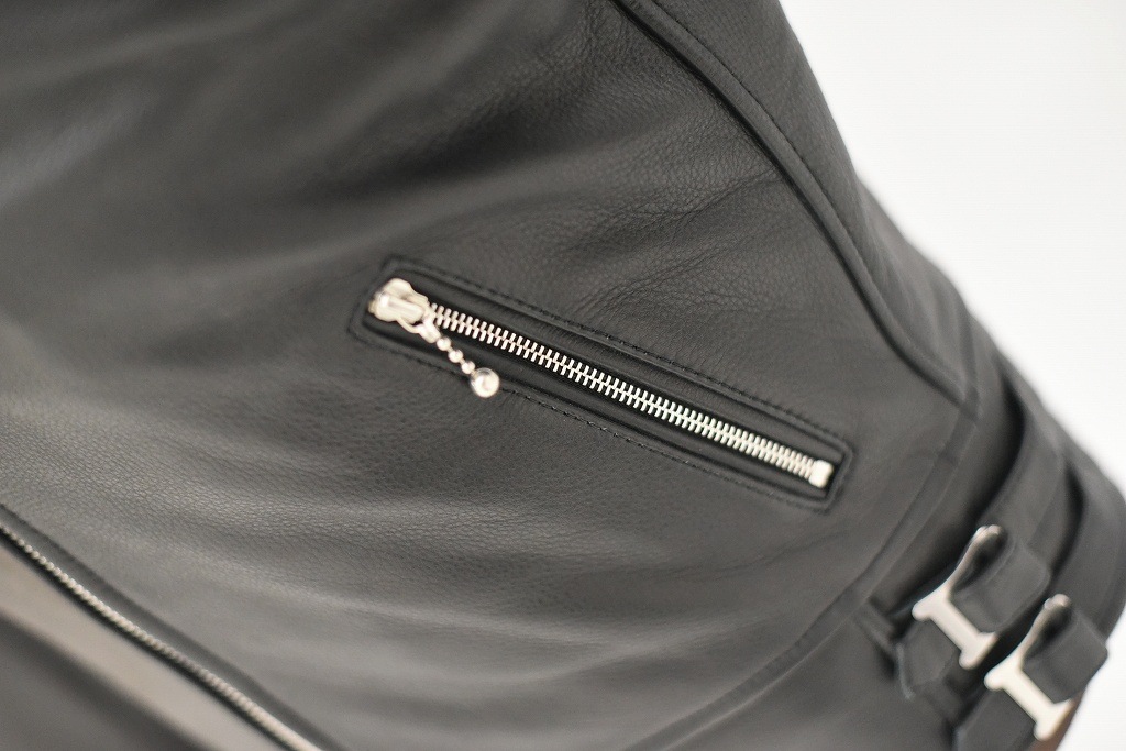 英国 「GOLDTOP」 「The '76 Cafe Racer Jacket」 レザージャケット COLOR:BLACK 送料無料