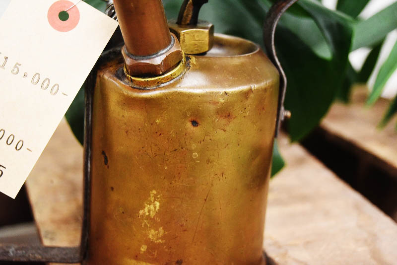 105285 「OPTIMUS」 オプティマス No.411 UPPL VASBY ブラス トーチ バーナー ブロートーチ コンロ キャンプ 真鍮 MADE IN SWEDEN