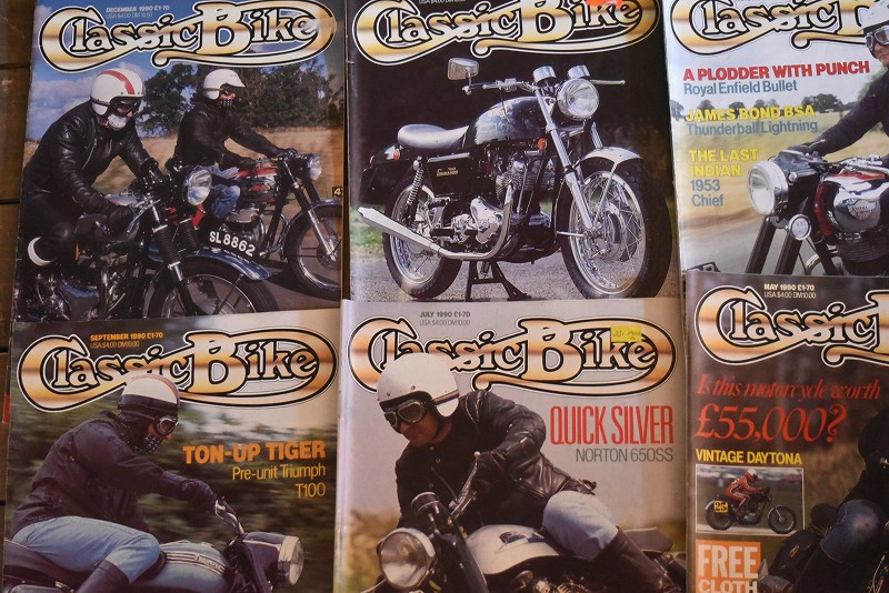 B0901 「Classic Bike」 クラシックバイク　12冊セット　ヴィンテージ　モーターサイクル誌　古本　雑誌
