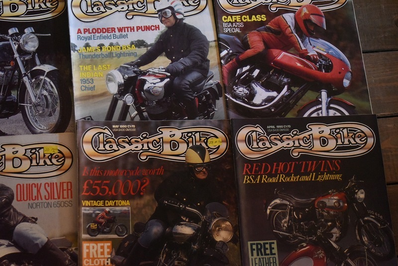B0901 「Classic Bike」 クラシックバイク　12冊セット　ヴィンテージ　モーターサイクル誌　古本　雑誌