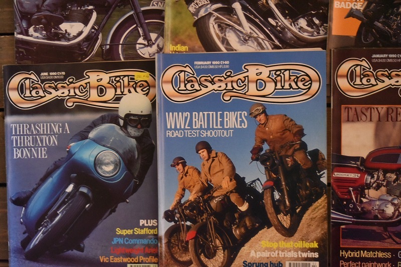 B0901 「Classic Bike」 クラシックバイク　12冊セット　ヴィンテージ　モーターサイクル誌　古本　雑誌