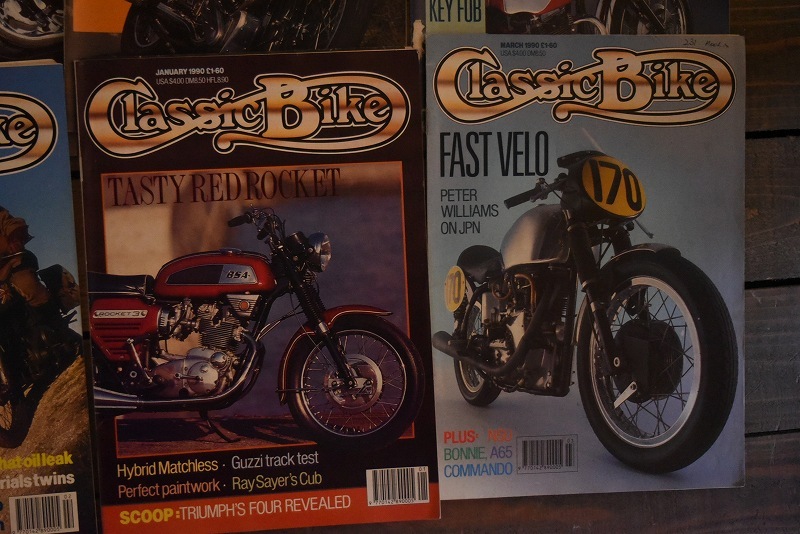 B0901 「Classic Bike」 クラシックバイク　12冊セット　ヴィンテージ　モーターサイクル誌　古本　雑誌