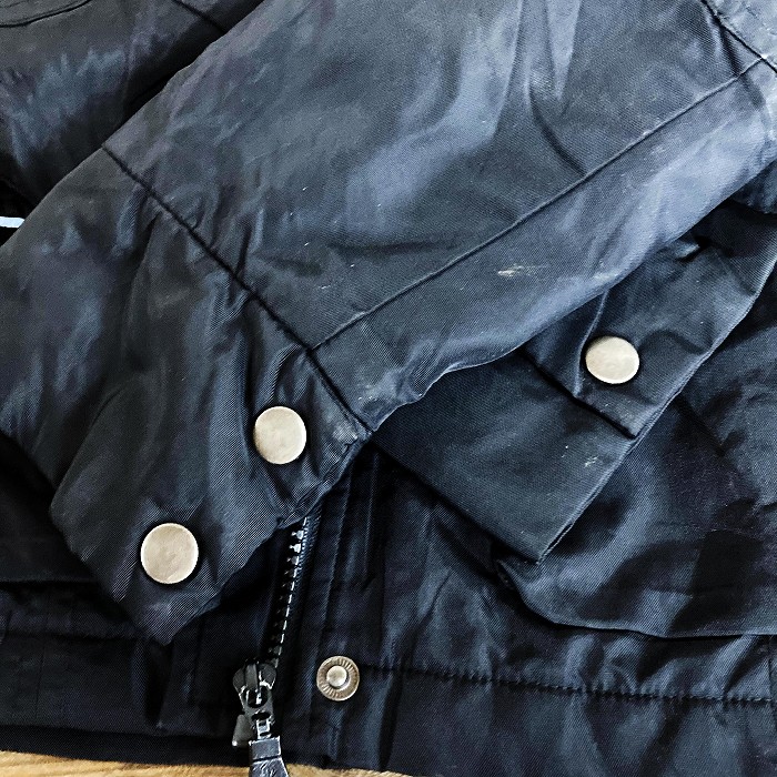 105941 「BELSTAFF」 ベルスタッフ ナイロンジャケット レディース MADE IN ENGLAND 英国製