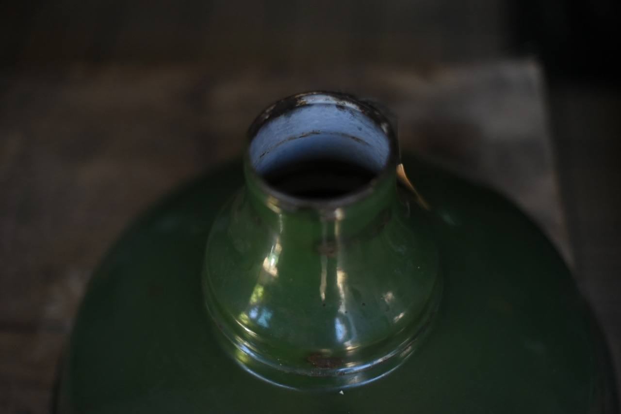 102017 UK ヴィンテージ　エナメル　ランプシェード　ホウロウ