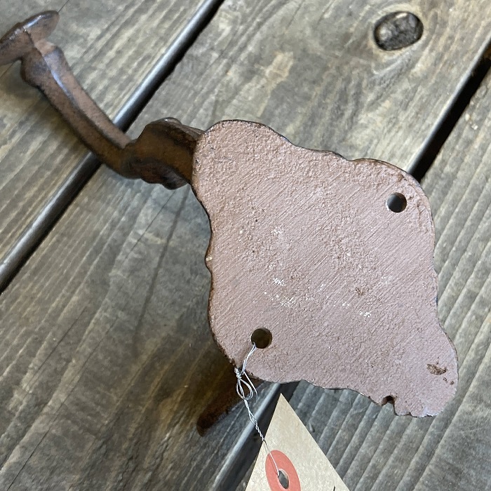 106257 ヴィンテージ アイアンフック ウォールハンガー コートフック