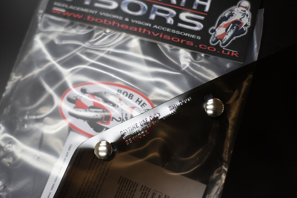 106596 カスタムコンペシールド グラデーション　BOB HEATH VISORS  ソニックギアバイザー 送料無料