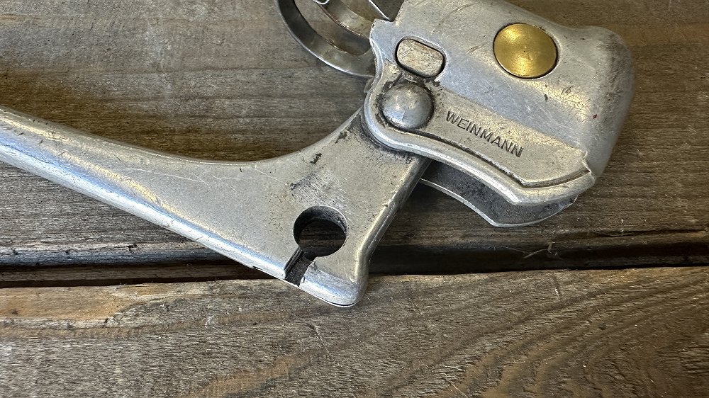 107670 自転車 「WEINMANN」ヴィンテージ ブレーキレバー ワイン