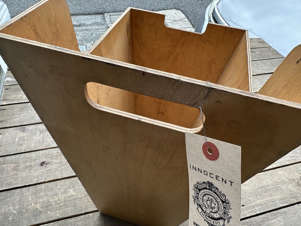 107757　ウッドボックス 木箱　ヴィンテージ　MADE IN ENGLAND 