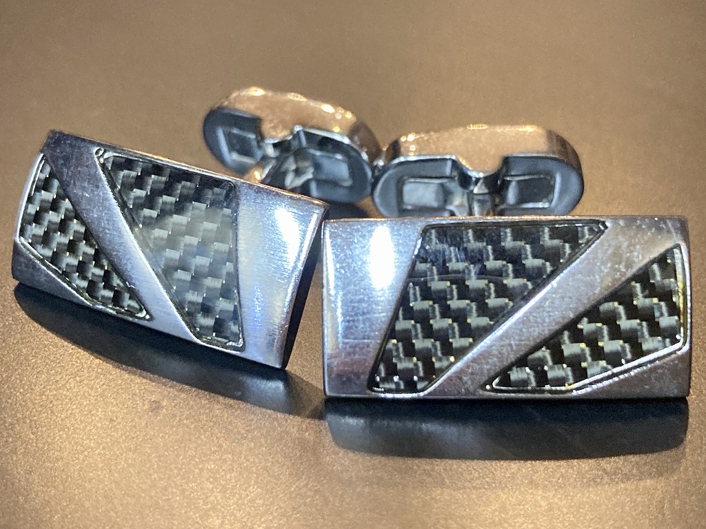 107430 カフスボタン カフリンクス スウィヴル式