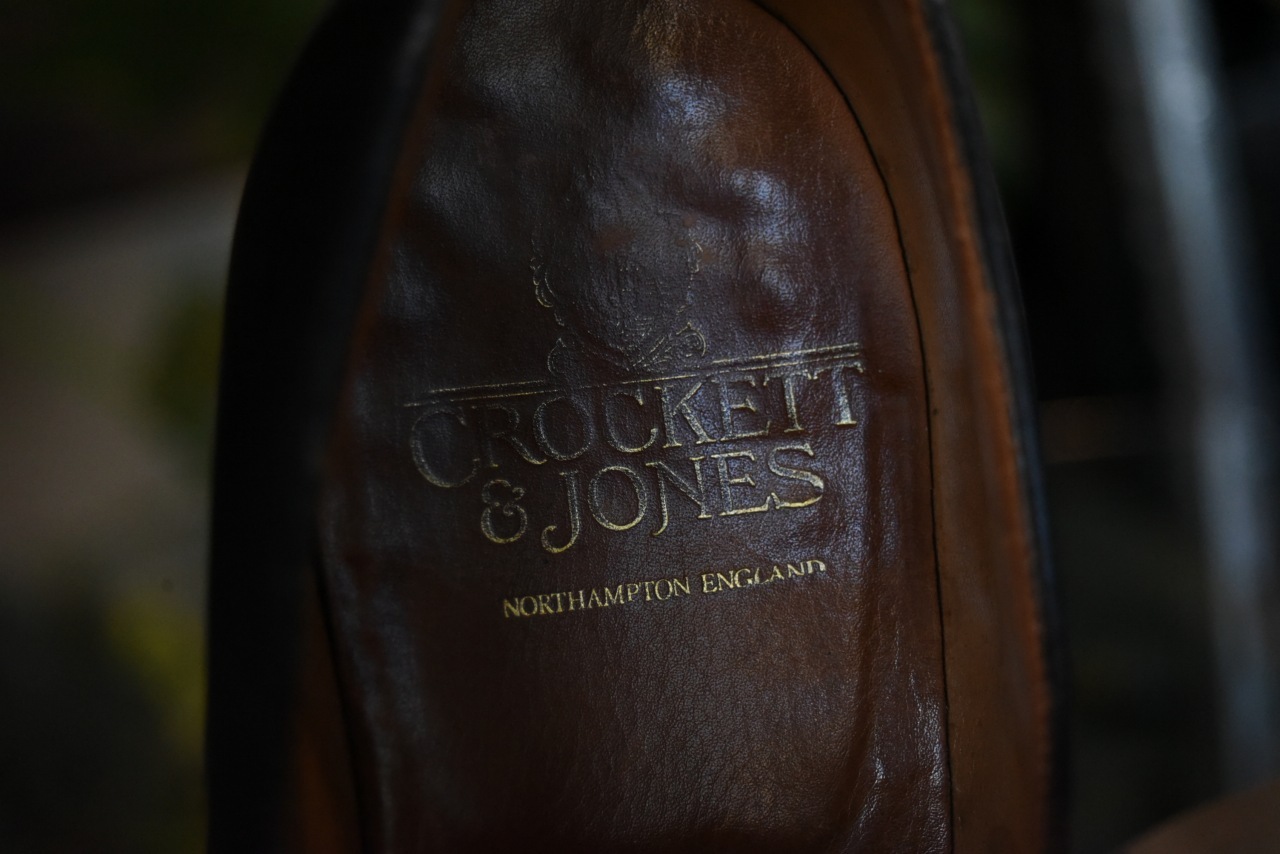 102535  英国 レザーシューズ　ブランド「クロケット＆ジョーンズ CROCKETT & JONES」　