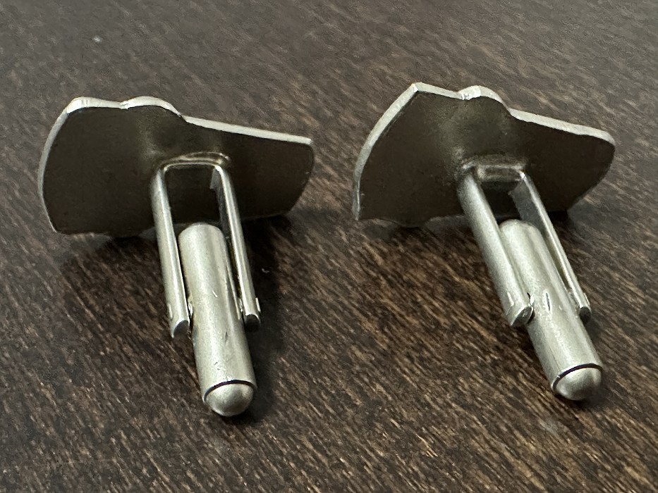 107404 カフスボタン カフリンクス スウィヴル式